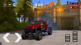 Offroad Jeep Simulator 2020 - Ekran Görüntüsü 2