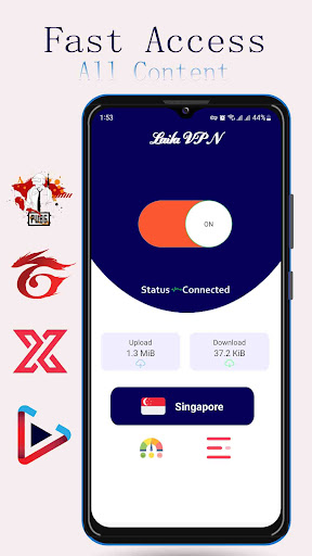 Laila VPN - Safer Internet ဖန်သားပြင်ဓာတ်ပုံ 1