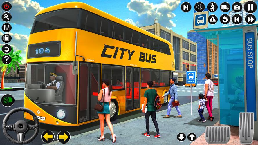 Passenger Bus Driving Games 3D应用截图第1张