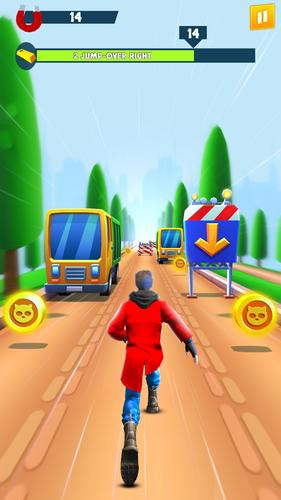 Subway Runner Game ภาพหน้าจอ 4