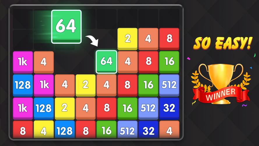 Merge Block - number games スクリーンショット 2