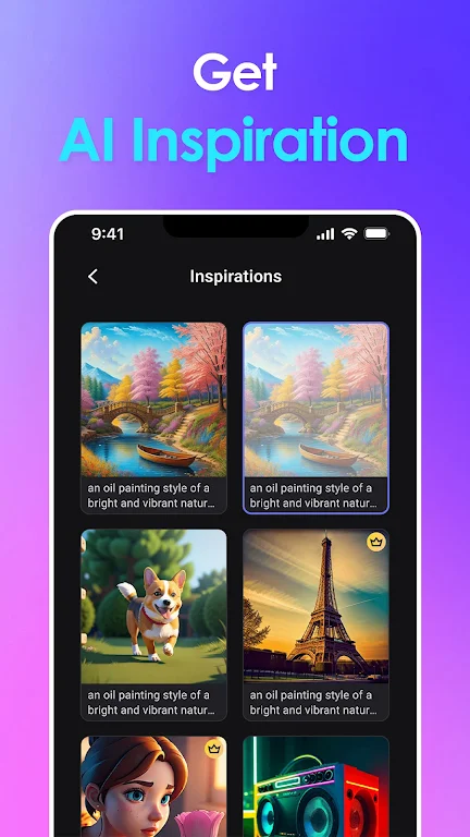 Vivid AI: AI Image Generator Screenshot 3