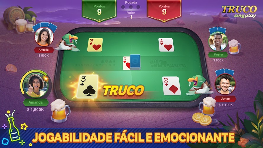 Truco ZingPlay: Jogo de cartas Schermafbeelding 2