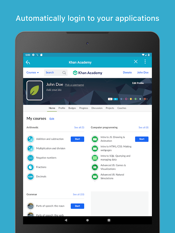 Classlink ภาพหน้าจอ 4