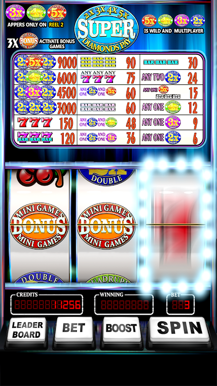 Schermata Free Super Diamonds Pay Slots 3