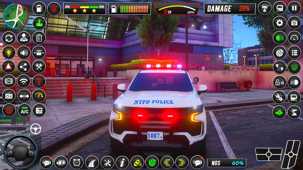 US Police Chase: Cop Car Games 스크린샷 1