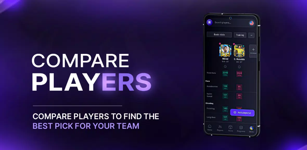RenderZ: FC Mobile 25 Database Zrzut ekranu 4