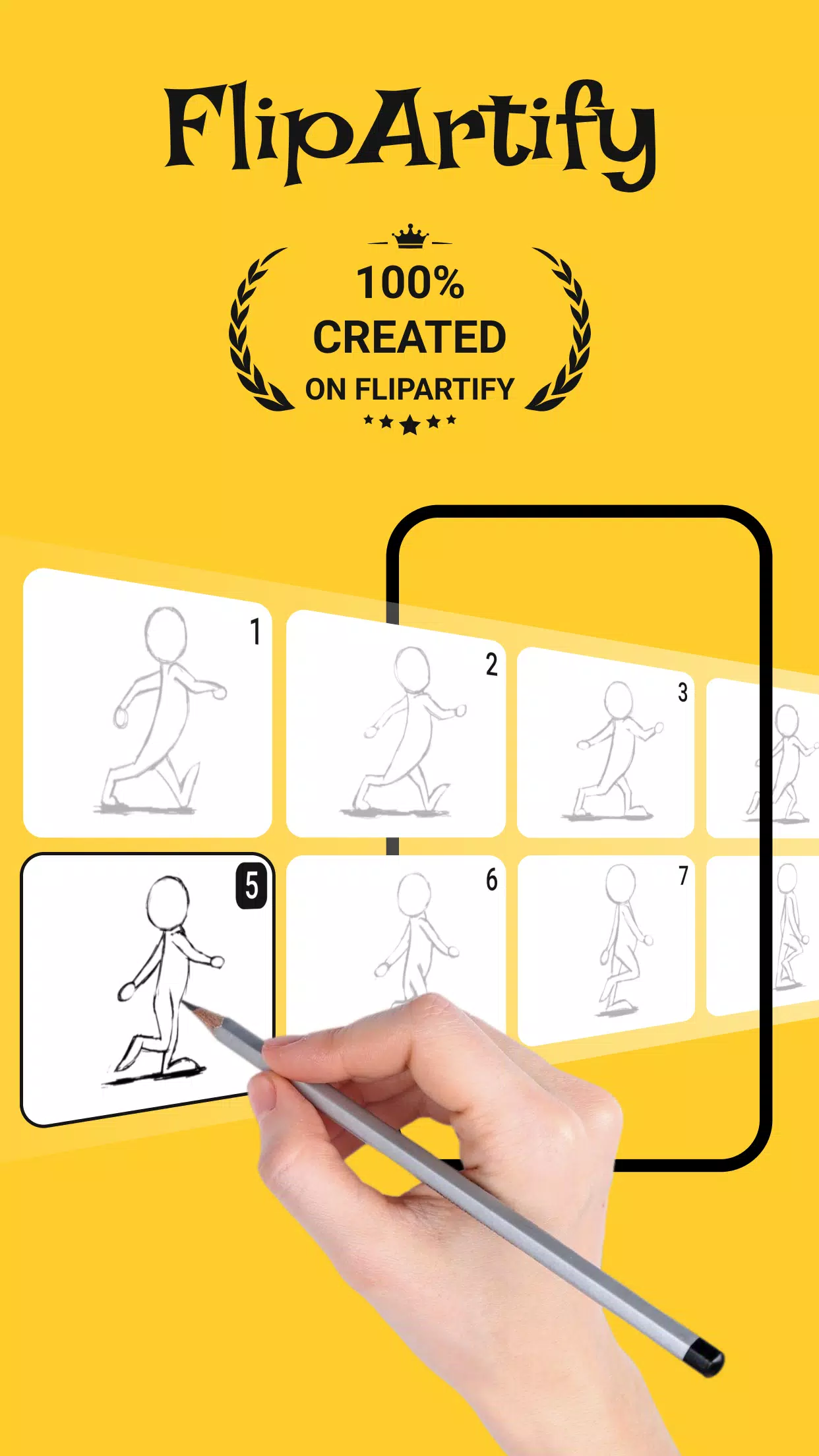 FlipArtify - 2D Draw Animation スクリーンショット 1