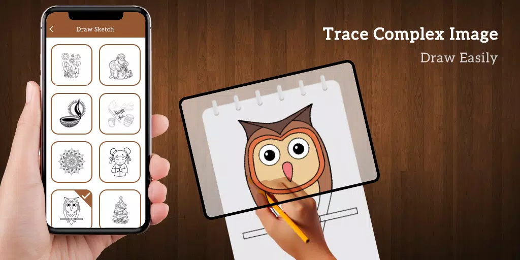 Draw Sketch - Copy Trace Draw Скриншот 2