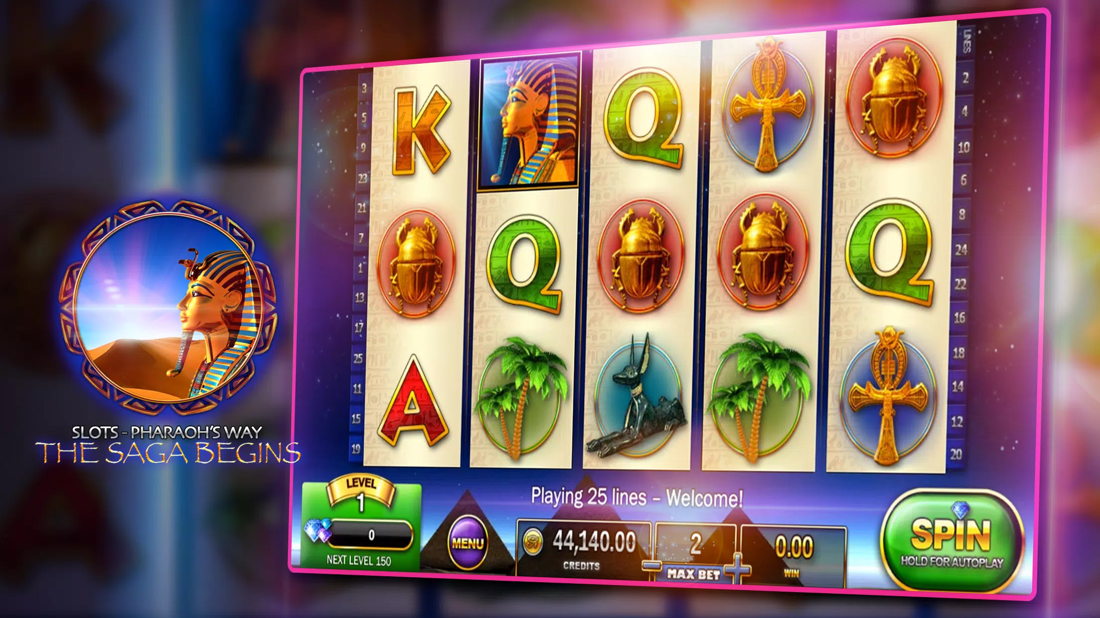 Slots - Pharaoh's Way Casino應用截圖第3張