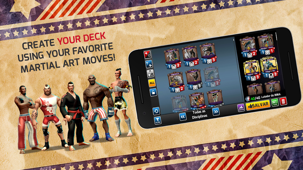 MMA Federation - Card Battler Screenshot 3