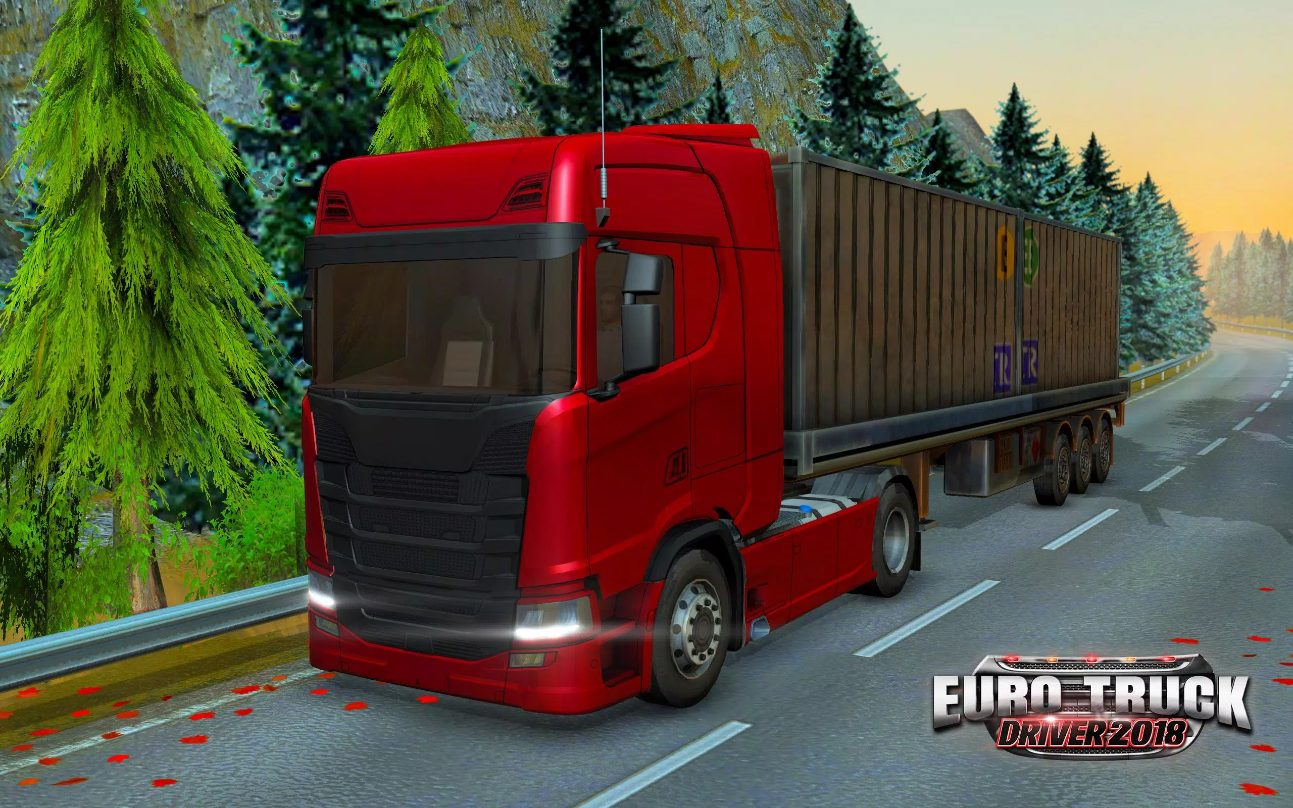 Euro Truck Driver 2018 スクリーンショット 1