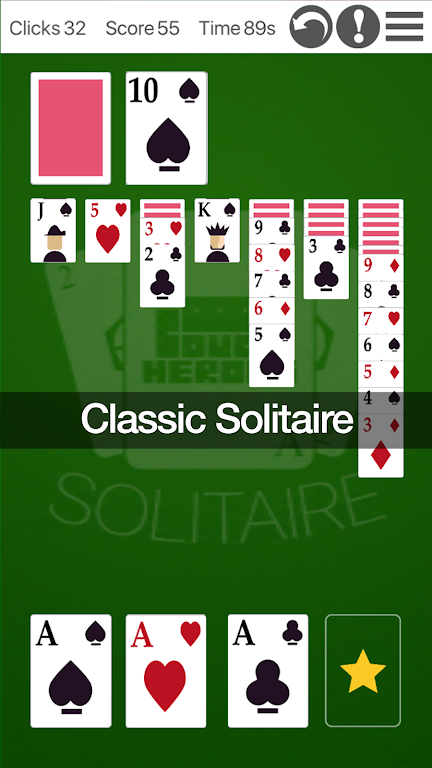 Schermata CH Solitaire 1