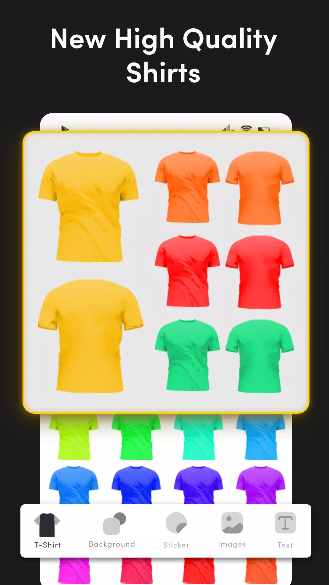 T Shirt Design Maker – YoShirt স্ক্রিনশট 3