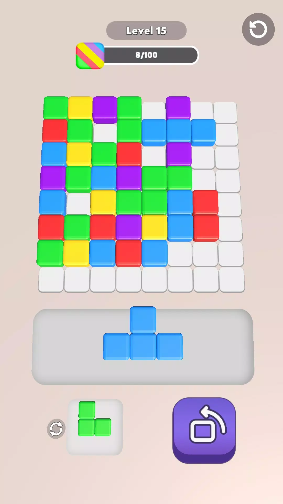 Block Puzzle 3D ဖန်သားပြင်ဓာတ်ပုံ 2