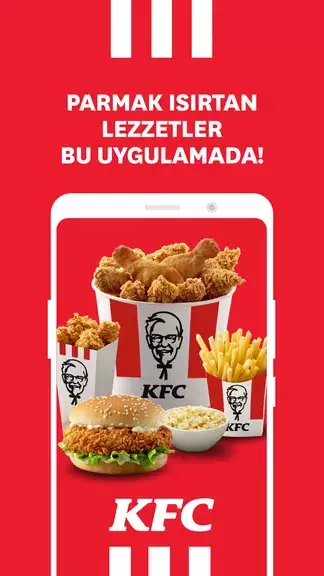 KFC Türkiye – Yemek Siparişi スクリーンショット 1