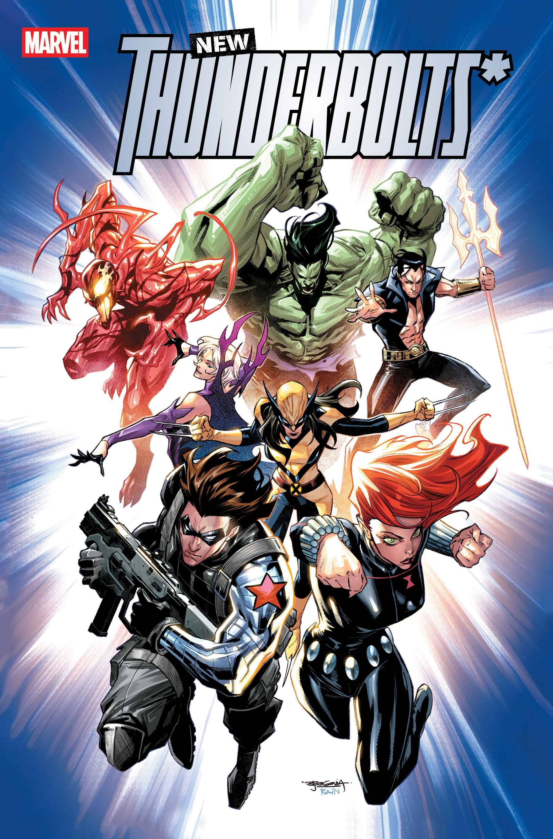 Bagong Thunderbolts* #1 Cover Art ni Stephen Segovia