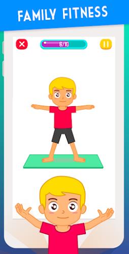 Exercise for Kids at home Zrzut ekranu 4