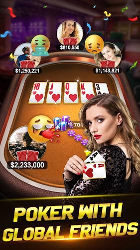 Poker Live: Texas Holdem Game ภาพหน้าจอ 1