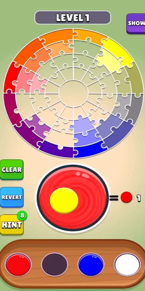 Color Merge Puzzle Tangkapan skrin 3