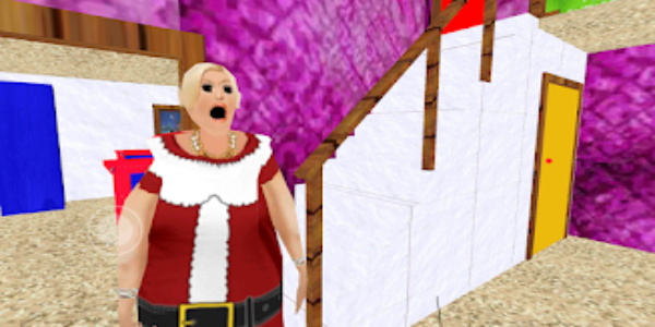 Santa Scary Granny Escape Ekran Görüntüsü 3