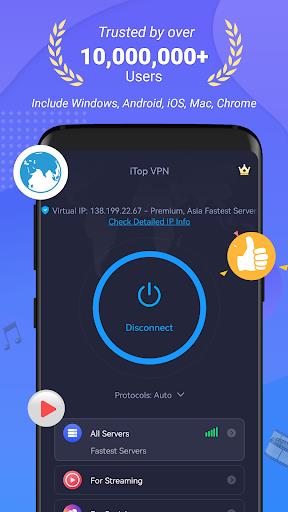 iTop VPN: Proxy & Game Booster ภาพหน้าจอ 3