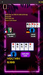 Hoyle Poker: 5 Card Online Zrzut ekranu 2