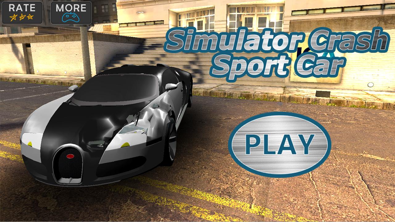 Simulator Crush Sport Car Capture d'écran 2