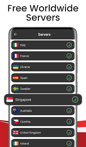 Singapore VPN - Unlimited Fast স্ক্রিনশট 3