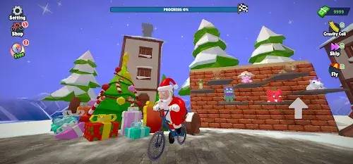 Santa Bike Master Zrzut ekranu 1