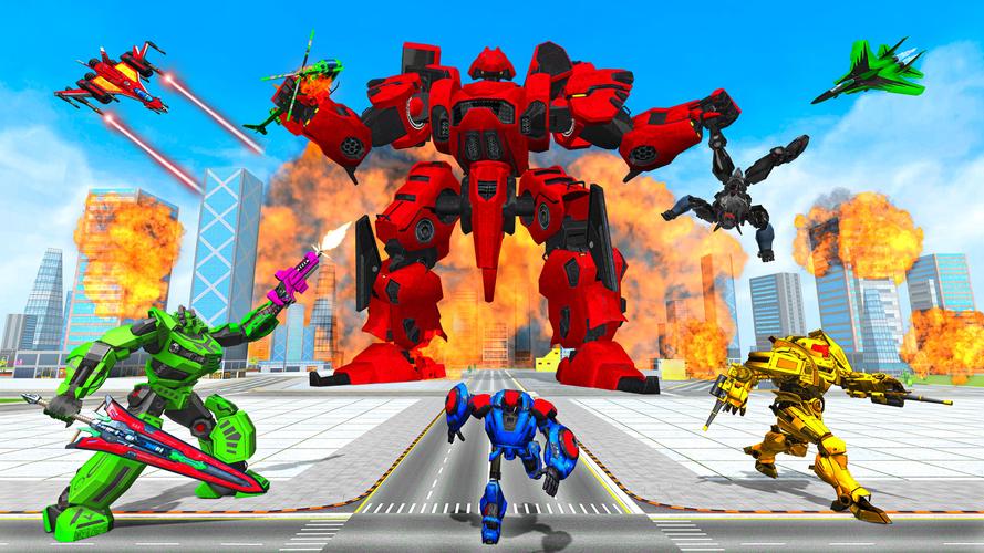 Mech Robot Transforming Game スクリーンショット 4