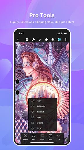 HiPaint - Paint Sketch & Draw Ảnh chụp màn hình 3