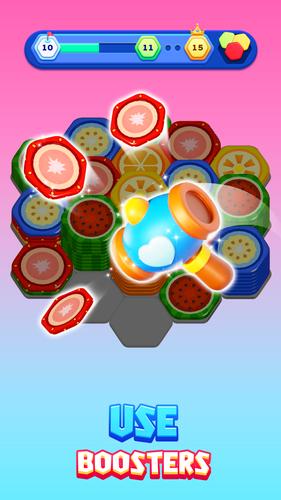 Fruitagon: Stack Sort ภาพหน้าจอ 4