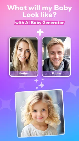 AI Baby Generator: Face Maker ဖန်သားပြင်ဓာတ်ပုံ 2