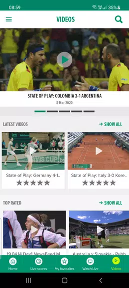 Davis Cup Zrzut ekranu 2