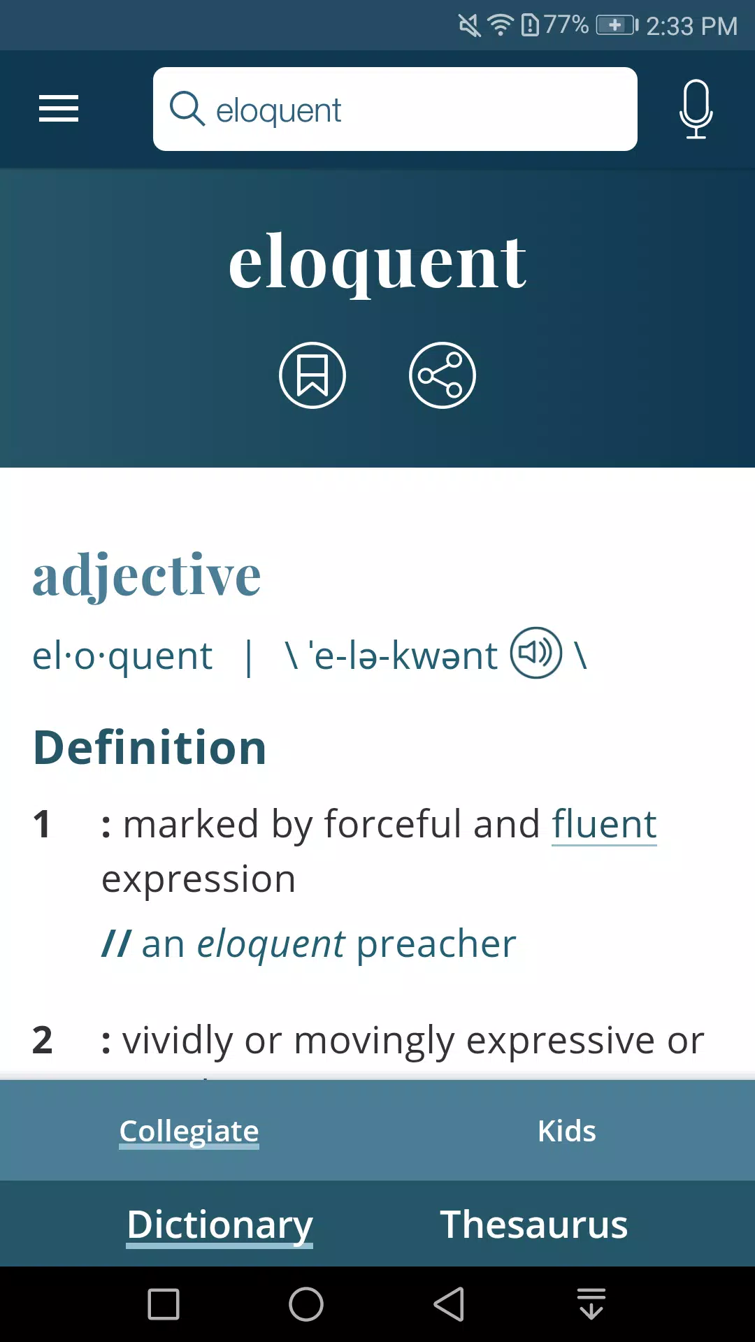 Dictionary - Merriam-Webster ภาพหน้าจอ 3