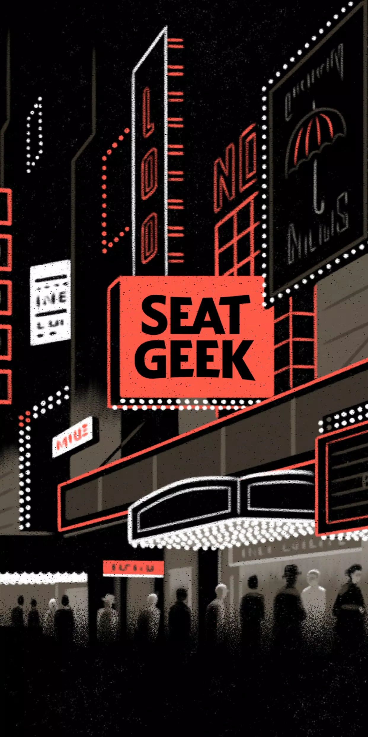SeatGeek ဖန်သားပြင်ဓာတ်ပုံ 1
