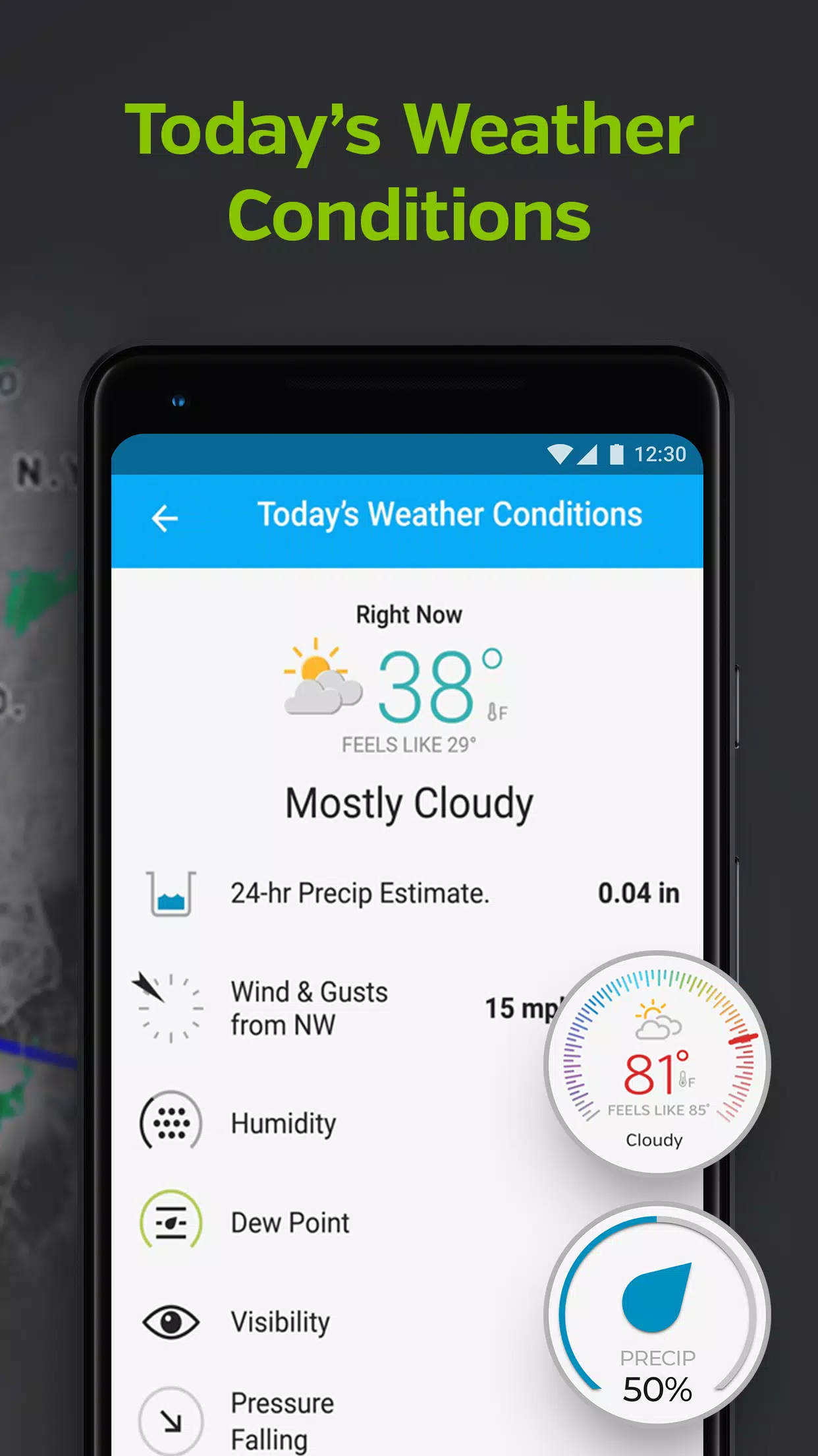 Weather data & microclimate : Schermafbeelding 3