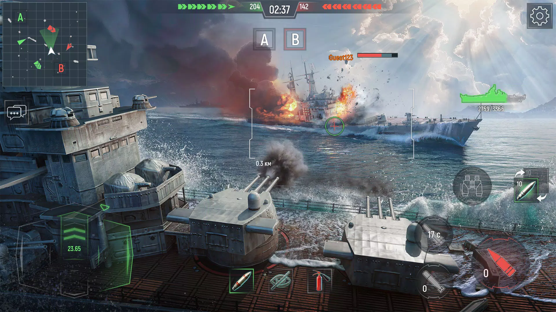 Force of Warships应用截图第1张