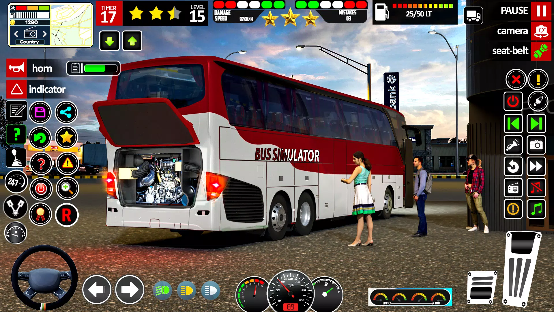 Bus Games City Bus Simulator Ảnh chụp màn hình 1