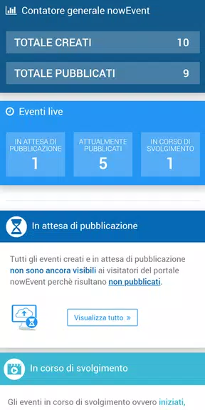 nowEvent - L'app a misura di evento Captura de tela 2