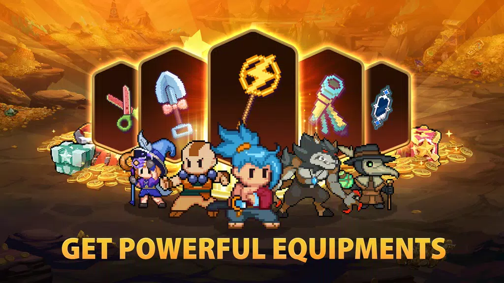 Pixel Squad: War of Legends Ảnh chụp màn hình 1