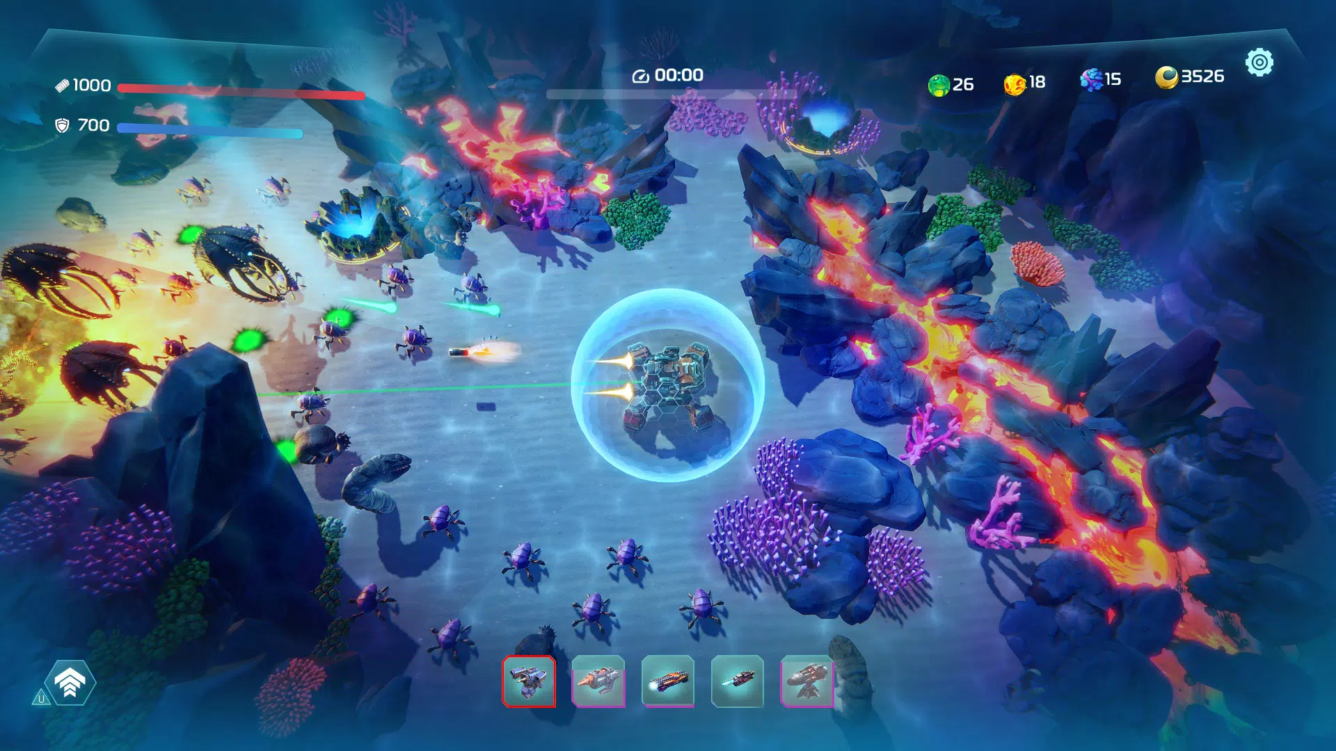 Ocean Keeper: Dome Survival Tangkapan skrin 3