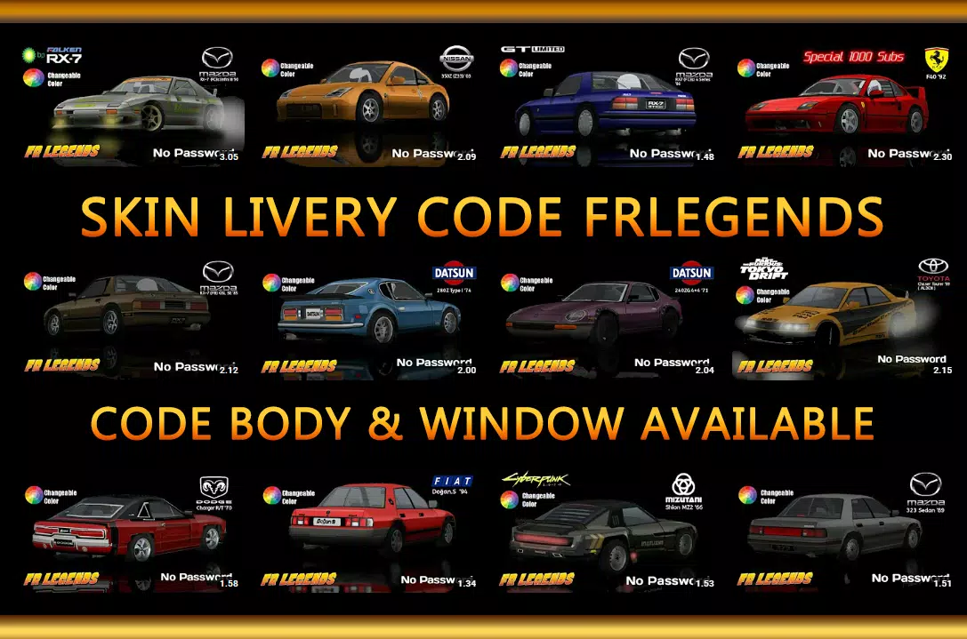 Livery FRLegends V2 Tangkapan skrin 4