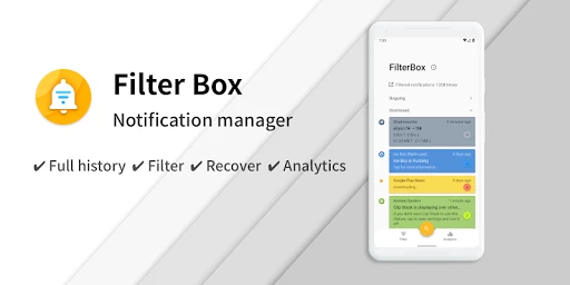 FilterBox Notification Manager 스크린샷 1