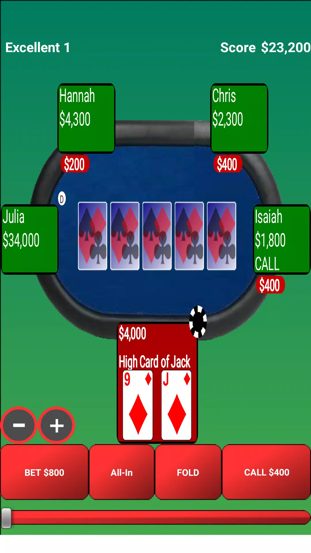 Texas Hold'em Poker Ekran Görüntüsü 3