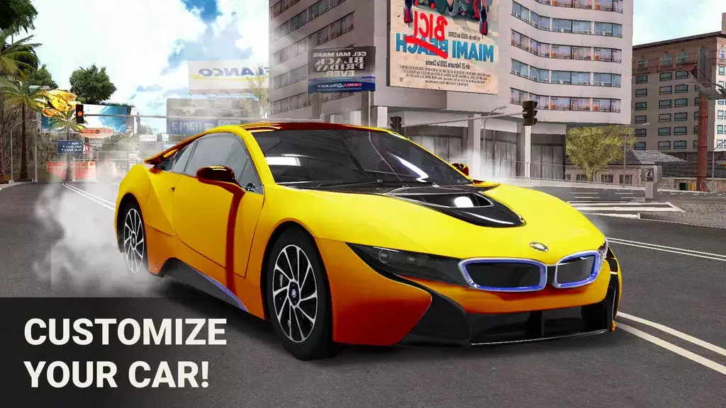 Schermata Driver BMW I8 Night City Racer 3