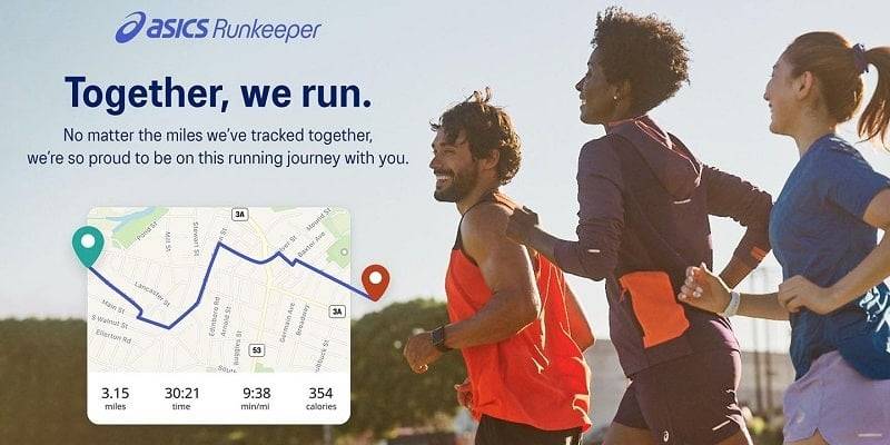 RunKeeper: GPS бег ходьба Скриншот 1