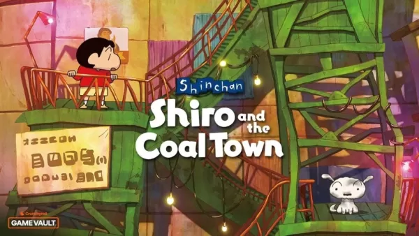 Shin Chan: Shiro & Coal Town kini boleh didapati di peti besi permainan Android Crunchyroll