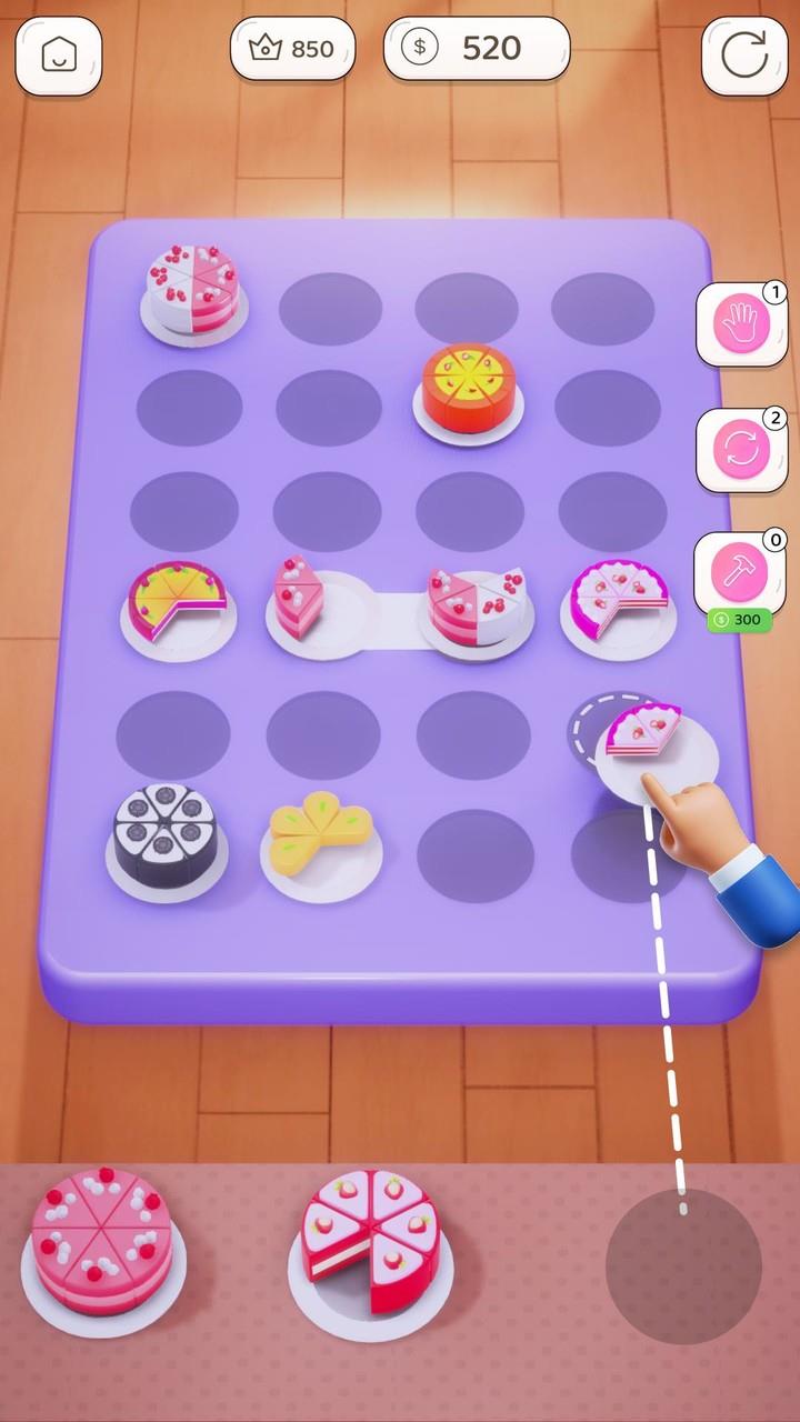 Cake Sort Puzzle Game Tangkapan skrin 1